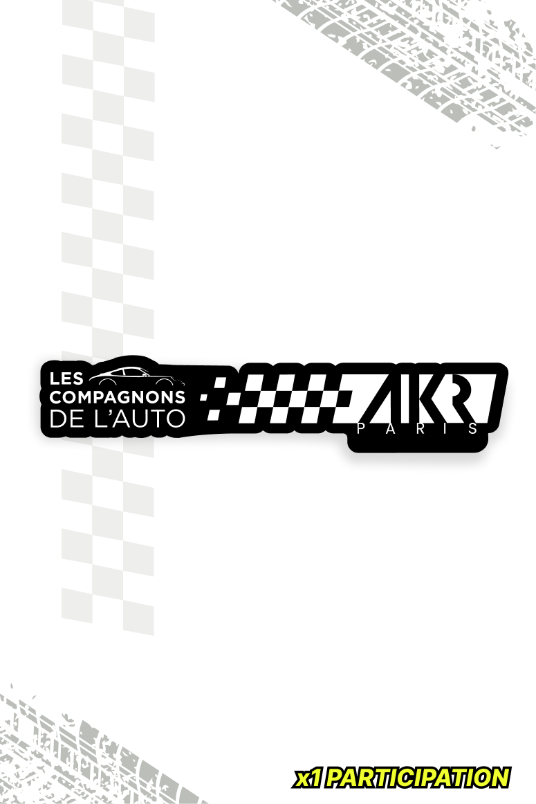Pack Sticker : 1 sticker pour véhicule